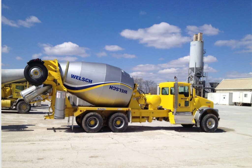 How Does A Concrete Mixer Truck Work?